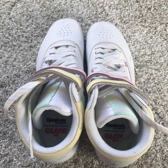 Reebok Freestyle Hi X Glow Sneakers 